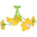 Lustres, suspensions et plafonniers Tosel Lustre multi bras m&eacute;tal vert et jaune Vert Unique. . Maison & D&eacute;co > Lustres, suspensions et plafonniers. Grenoble