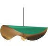 Lustres, suspensions et plafonniers Tosel Suspension chapeau de dame m&eacute;tal vert et or Vert Unique. . Maison & D&eacute;co > Lustres, suspensions et plafonniers.