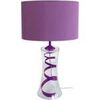 Lampes de bureau Tosel Lampe a poser &eacute;vas&eacute;e verre violet Violet Unique. . Maison & D&eacute;co > Lampes de bureau.