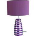 Lampes de bureau Tosel Lampe de chevet conique verre violet Violet Unique. . Maison & D&eacute;co > Lampes de bureau.
