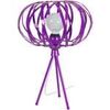 Lampes de bureau Tosel Lampe a poser ronde m&eacute;tal violet Violet Unique. . Maison & D&eacute;co > Lampes de bureau.