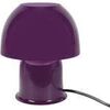 Lampes de bureau Tosel Lampe de chevet champignon m&eacute;tal violet Violet Unique. . Maison & D&eacute;co > Lampes de bureau.