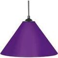 Lustres, suspensions et plafonniers Tosel Suspension conique m&eacute;tal violet Violet Unique. . Maison & D&eacute;co > Lustres, suspensions et plafonniers. Grenoble