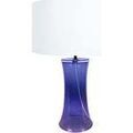 Lampes de bureau Tosel Lampe de chevet &eacute;vas&eacute;e verre violet et blanc Violet Unique. . Maison & D&eacute;co > Lampes de bureau. Grenoble