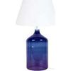 Lampes de bureau Tosel Lampe de chevet bouteille verre violet et blanc Violet Unique. . Maison & D&eacute;co > Lampes de bureau.