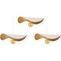 Lustres, suspensions et plafonniers Tosel Suspension chapeau de dame m&eacute;tal blanc d'ivoire et or Blanc Unique. . Maison & D&eacute;co > Lustres, suspensions et plafonniers.