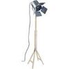 Lampadaires Tosel lampadaire liseuse articul&eacute; bois naturel et aluminium Beige Unique. . Maison & D&eacute;co > Lampadaires.