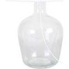 Lampes de bureau Tosel Lampe de chevet bouteille verre transparent et blanc Unique. . Maison & D&eacute;co > Lampes de bureau.