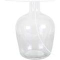 Luminaire sur Grenoble : Lampes de bureau Tosel Lampe de chevet bouteille verre transparent et blanc Unique. . Maison & D&eacute;co > Lampes de bureau.