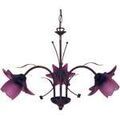 Lustres, suspensions et plafonniers Tosel Lustre multi bras m&eacute;tal marron or et violet Marron Unique. . Maison & D&eacute;co > Lustres, suspensions et plafonniers. Grenoble
