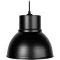 Lustres, suspensions et plafonniers Tosel Suspension d&ocirc;me m&eacute;tal noir Noir Unique. . Maison & D&eacute;co > Lustres, suspensions et plafonniers.