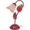 Lampes de bureau Tosel Lampe de chevet bras m&eacute;tal rouge et or Rouge Unique. . Maison & D&eacute;co > Lampes de bureau.