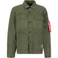 Vestes sur Grenoble : Veste Alpha Industries Color Block Overshirt - dark olive