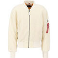 Veste Alpha Industries MA-1 Teddy - off white