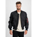 Veste Alpha Industries MA-1 Emb. Logo Puffer - black