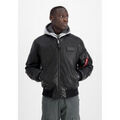 Vestes sur Grenoble : Veste Alpha Industries MA-1 D-Tec Faux Leather - black/grey