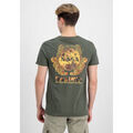 Tee-shirts sur Grenoble : T-shirt Alpha Industries NASA Davinci T-Shirt - dark olive