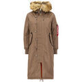 Veste Alpha Industries Long Fishtail W - taupe Grenoble