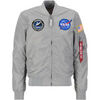 Veste Alpha Industries MA-1 TT NASA Reversible II - silver Argent&eacute;