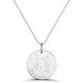 Collier Moments-Precieux.com Collier astro medaille gravee Balance, argent Argent&eacute; Grenoble