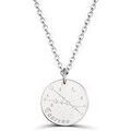 Bijoux Moments-Precieux.com Collier astro homme medaille gravee Taureau, argent Argent&eacute; Grenoble