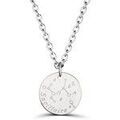 Bijoux Moments-Precieux.com Collier astro homme medaille gravee Sagittaire, argent Argent&eacute; Grenoble