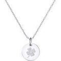 Colliers sur Grenoble : Collier Moments-Precieux.com Collier personnalise dessin trefle, argent Argent&eacute;
