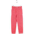 Jeans mom Gil Santucci Jean en coton rouge Grenoble