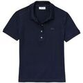 Polo Lacoste Polo Femmes Slim Fit ref 52088 Marine