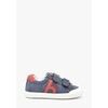 Baskets basses enfant benjie Elm logo Jeune enfant Bleu Recycled canvas