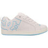 Baskets basses DC Shoes COURT GRAFFIK off white blue