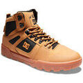 Chaussures de Skate DC Shoes PURE HI BOOTS WR wheat black