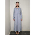 Robe Jasminah Robe longue Taille 36 / S Bleu Grenoble