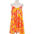 Robe Modetrotter Top sans manche en coton orange