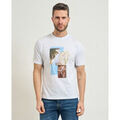 Tee-shirts sur Grenoble : T-shirt Sseinse T-shirt homme avec imprim&eacute; frontal Blanc