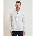 Chemises/chemisettes sur Grenoble : Chemise Sseinse Chemise homme en lin avec col Mao
