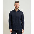 Chemises/chemisettes sur Grenoble : Chemise Sseinse Chemise en lin homme &agrave; manches longues Bleu