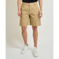 Short Sseinse Bermuda homme &agrave; coupe tailleur Beige Grenoble
