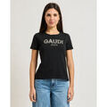 Tee-shirts sur Grenoble : T-shirt Gaudi T-shirt femme avec strass