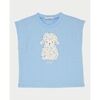 T-shirt enfant Liu Jo T-shirt fille avec agneau