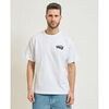 T-shirt Vans T-shirt homme avec grand imprim&eacute; dos Blanc