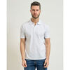 Polo Sseinse Polo homme slim fit en piqu&eacute; de coton Blanc