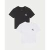 T-shirt enfant Calvin Klein Jeans T-shirt gar&ccedil;on avec logo Blanc