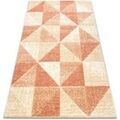 D&eacute;coration sur Grenoble : Tapis Rugsx Tapis FEEL 5672/17911 Triangles beige/terre cuite 140x190 cm Beige 140x190 cm. . Maison & D&eacute;co > Tapis.