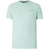 T-shirt Superdry T-shirt EMB &agrave; logo vintage Vert