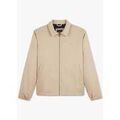 Veste Eden Park Blouson d&eacute;perlant beige en coton Beige