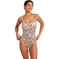 Maillots de bain Selmark Maillot de bain une pi&egrave;ce pr&eacute;form&eacute; UTOPIA Mare Blanc Grenoble