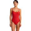 Maillots de bain Selmark Maillot de bain une pi&egrave;ce pr&eacute;form&eacute; NAUTILUS Mare Rouge