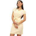 Robes sur Grenoble : Robe courte La Modeuse Robes pour femme - Jaune -