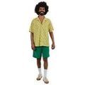 Chemises/chemisettes sur Grenoble : Chemise Brava Fabrics x PEANUTS Donuts Aloha Shirt M - Yellow
